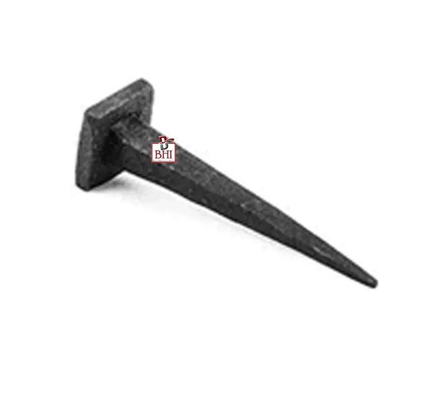 High Quality Handmade Forged Medieval Style Vintage Nail Wrought Black Iron Nail Wood Crafts Door Furniture