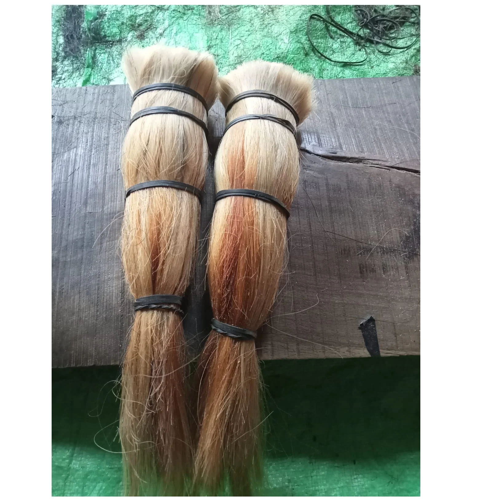 Good Quality Finished Ox Tail Washed and clean Hair Dressed and Certain size for making Brush Animal Tail Hair