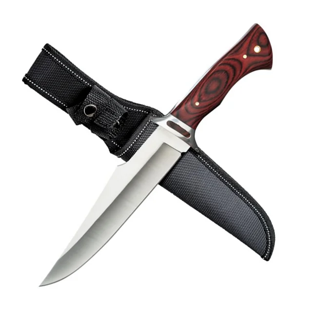 Высококачественный охотничий нож с кобурой 12-дюймовый фиксированный охотничьи ножи Заказной производитель и экспортер