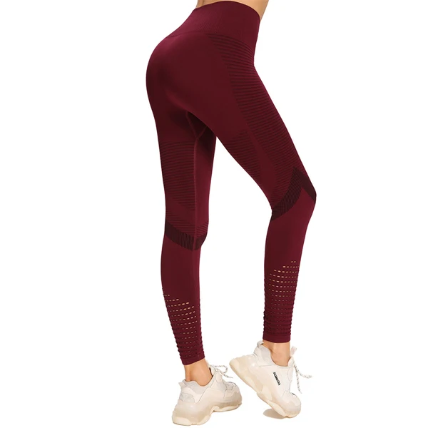 Latest Leggings For Women Custom Logo Fitness Gym Wear Women Leggings Yoga Sports Tights Workout Running Ladies Seamless Tights