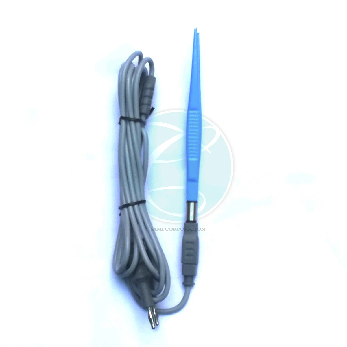 Medical Reusable Silicone Bipolar Forceps Cable/Laparoscopic Instrument Bipolar Coagulation Cable By Sami corporation