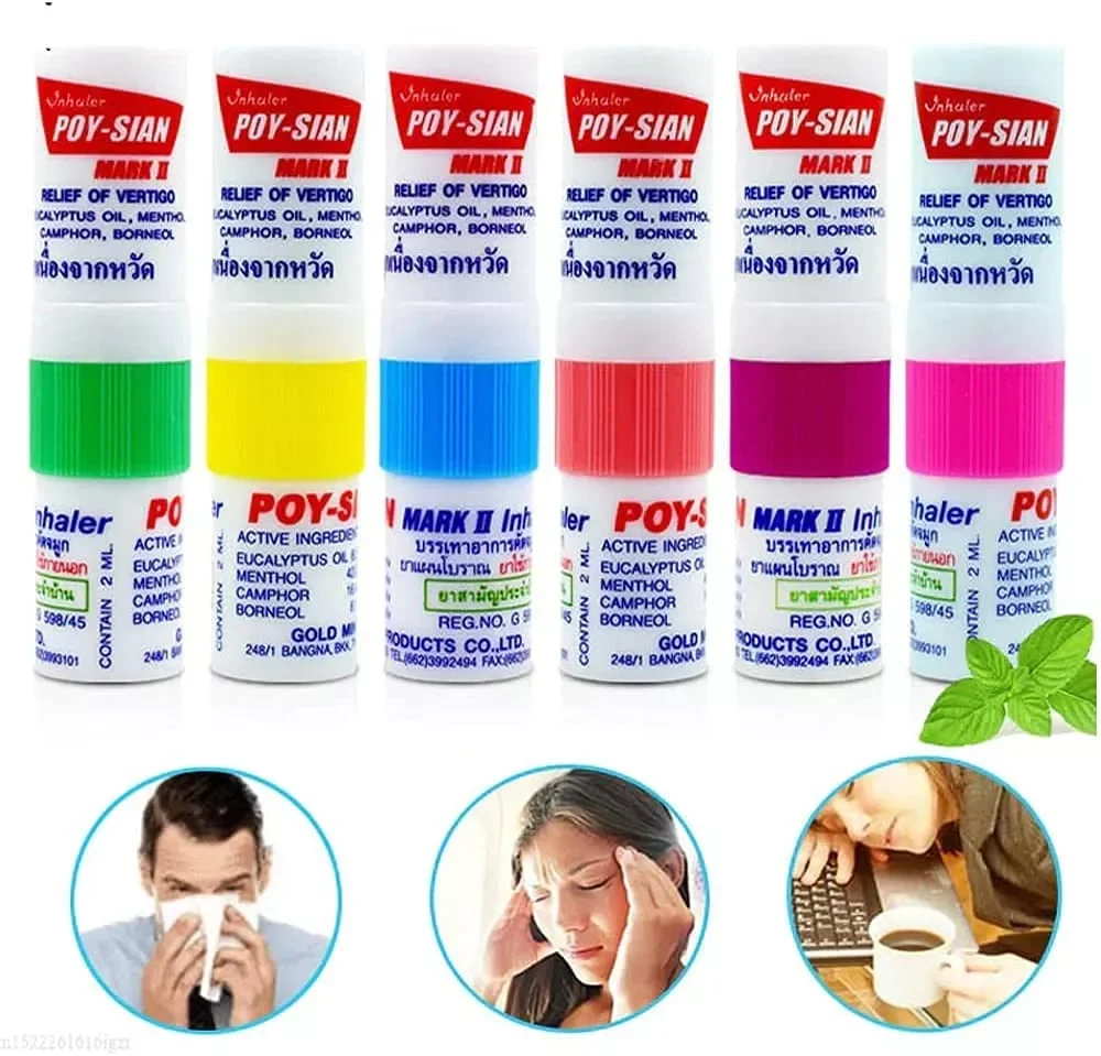 Hot Selling Poy sian Natural Nasal Inhaler Herbal Extract From Thailand