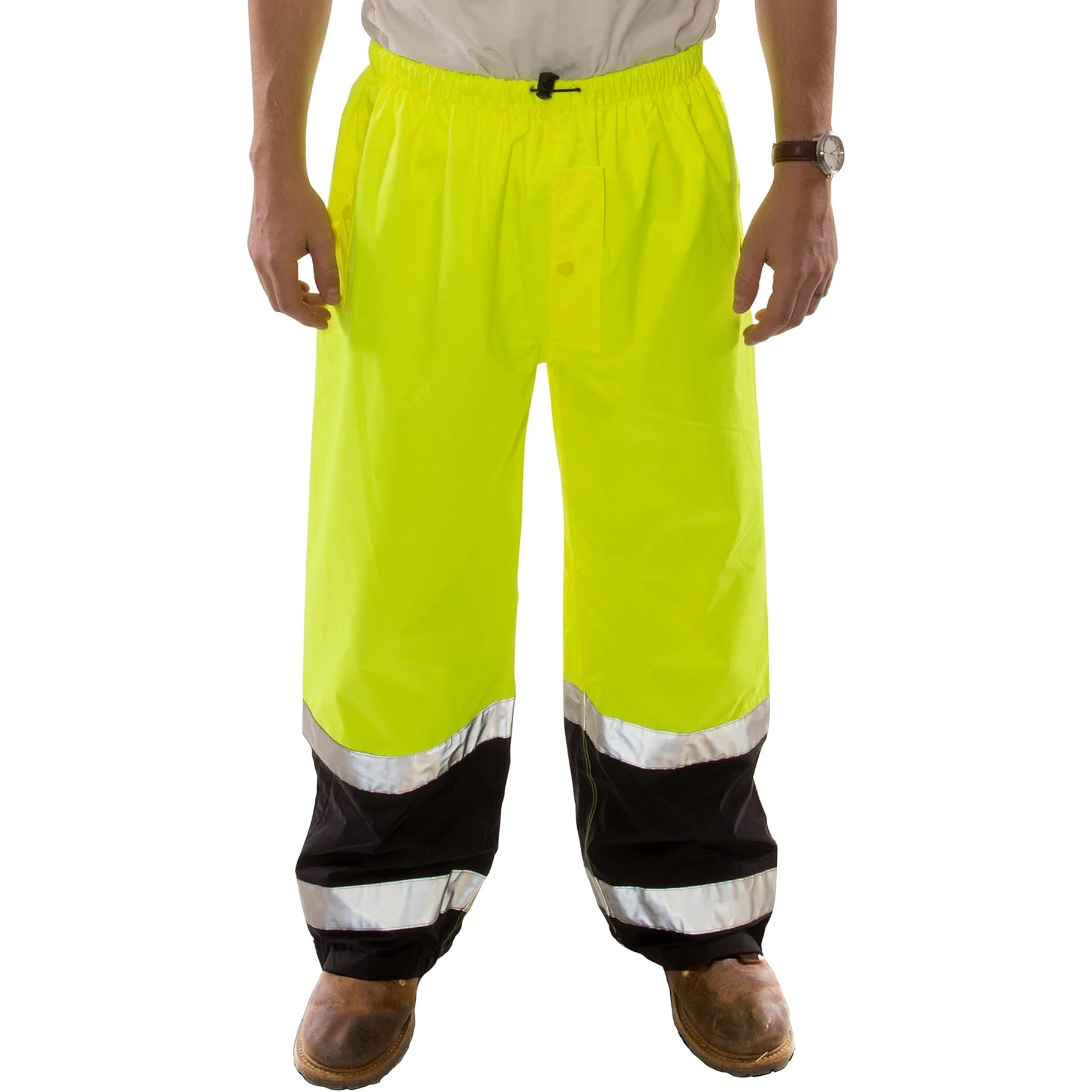 Custom Resistant Reflective Workwear Mens Work Pants Custom Logo Lightweight 100% Cotton Colors