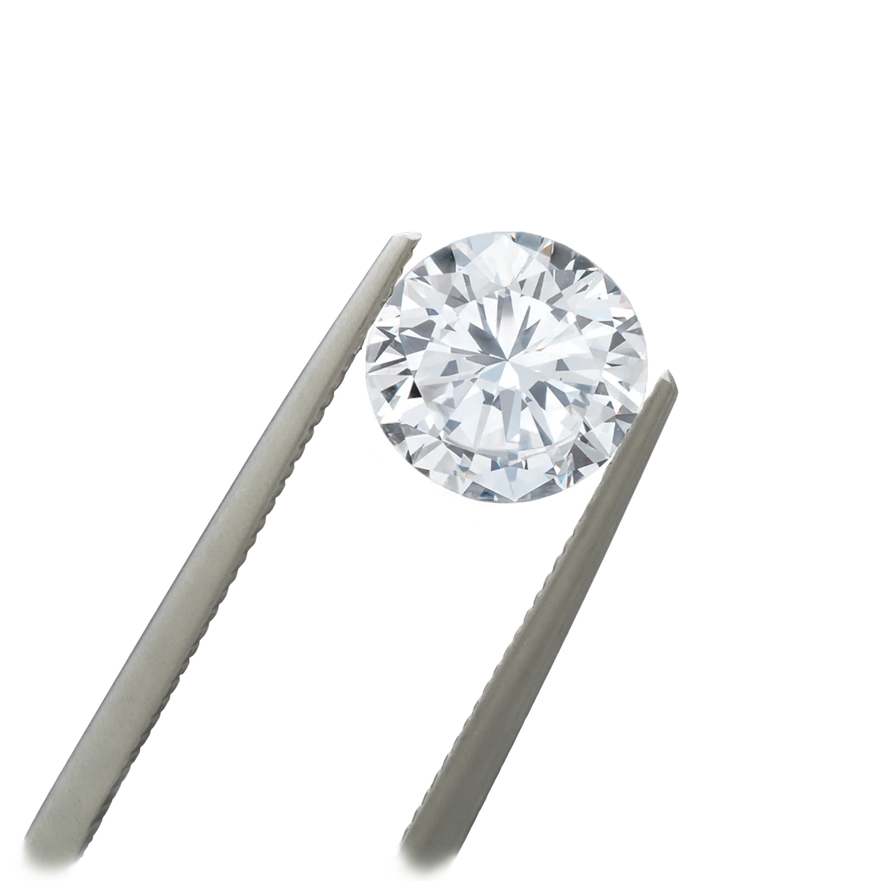2.5 Ct Lab Grown Round Shape Excellent Cut IGI Certified Diamond