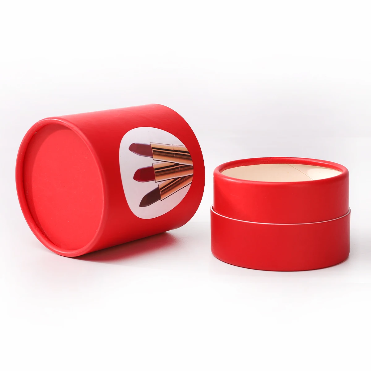 Factory Round Food Grade Cardboard Paper Tubes Packaging Cylinder lipstick Box