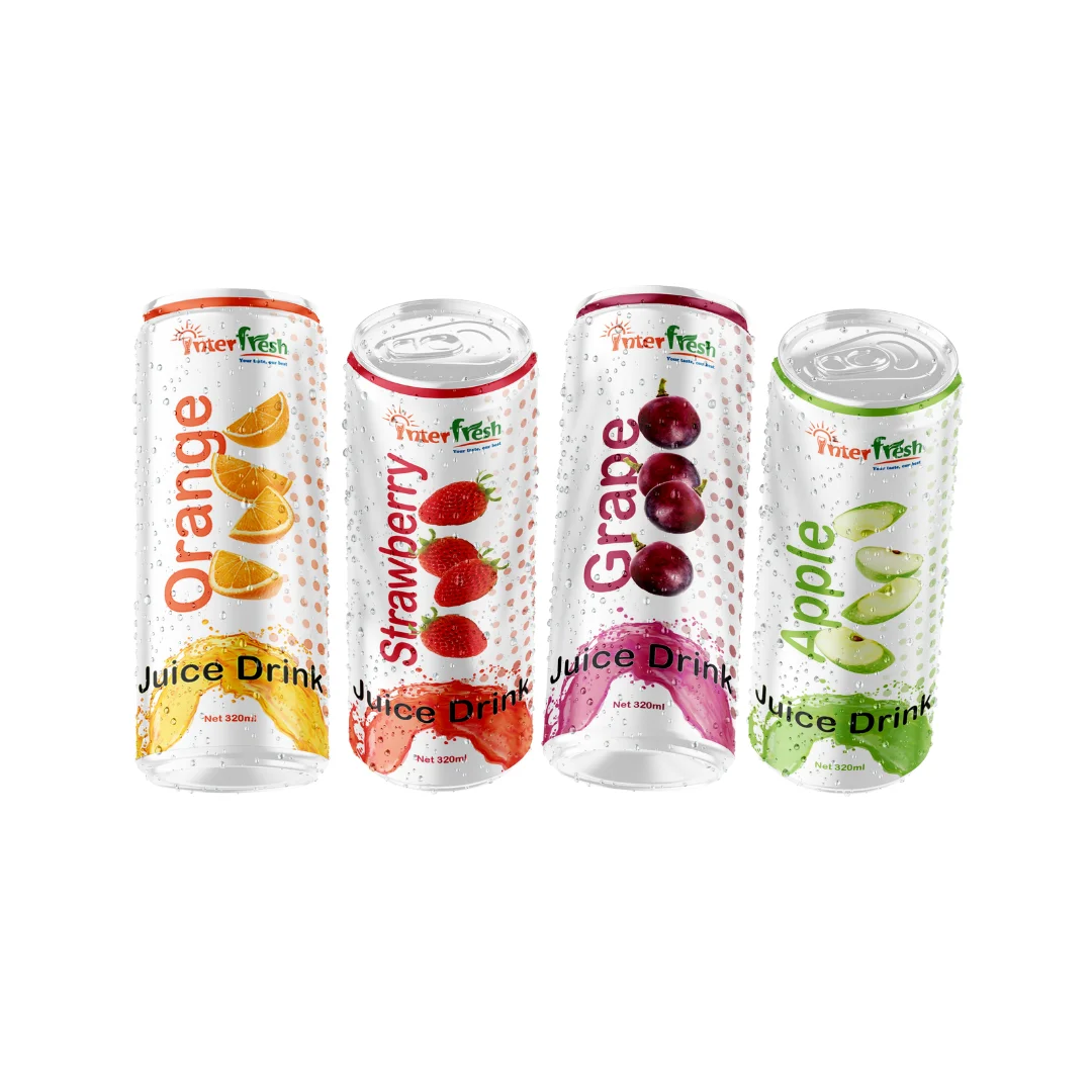 Interfresh Beverage Manufacturer Pure fresh Juice - Papaya fruit juice drink 330ml high quality good FOB Price