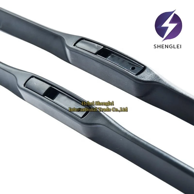 Factory Wholesale Universal Wiper Hybrid Car Rubber Strip Windscreen Windshield Wiper Blades For Most Of Cars