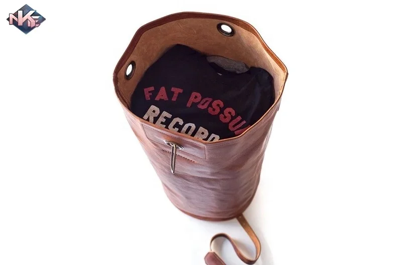 Handmade Custom Leather Duffle bags for Men and wholesale Leather Travel Overnight Weekend Sports Gym Duffel Carry On bag