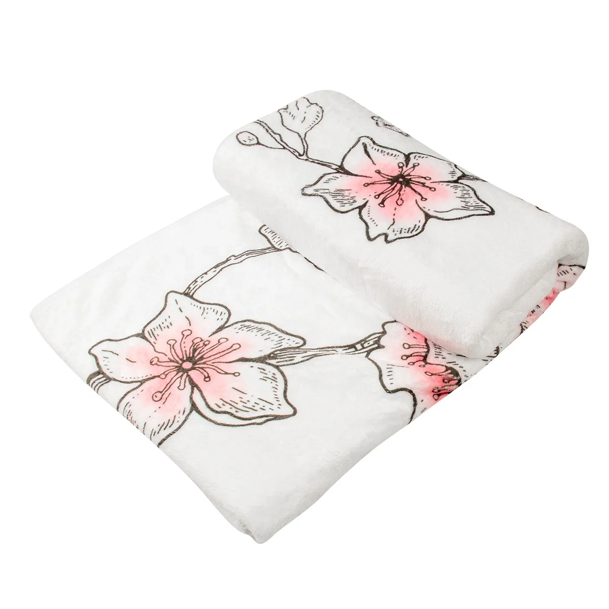 Hot Sale  Digital Print Blanket Super Soft Flannel Blanket