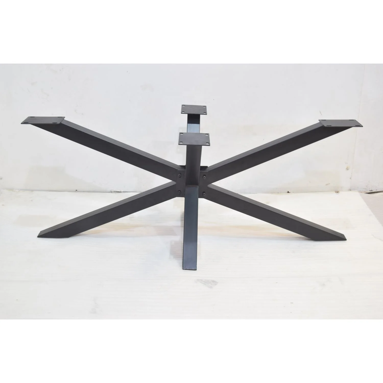 Wrought Iron Thin Size Industrial Modern Urban Loft Spider Dining Table Leg