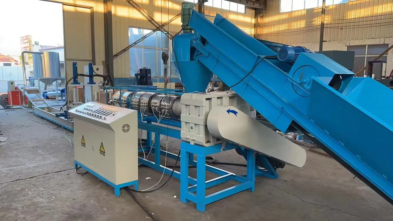 Plastic Film Recycling Granulator Pe Pp Film Recycling Granulator Machine