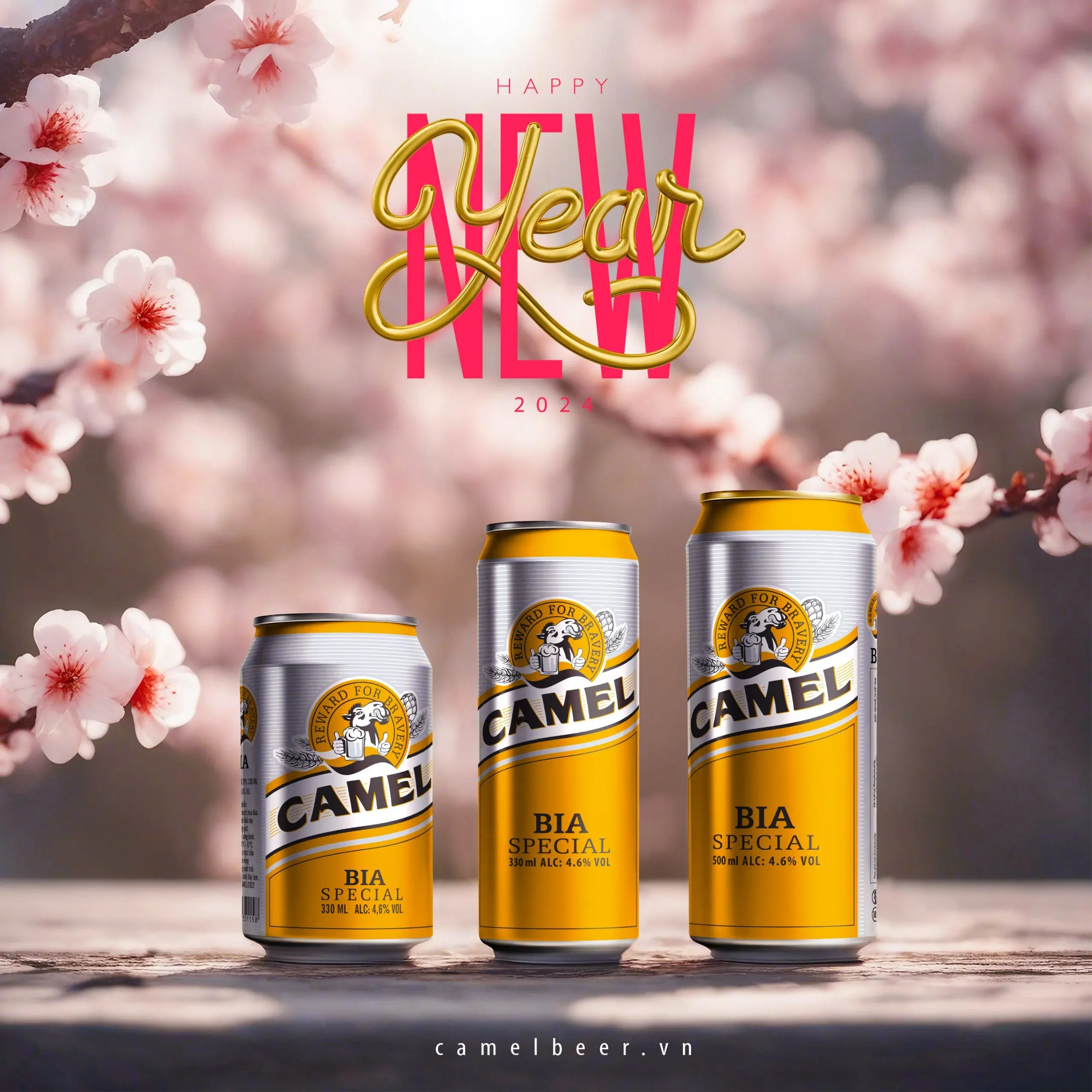 Private Label Camel Beer OEM Brand Lager Beer from Vietnam
