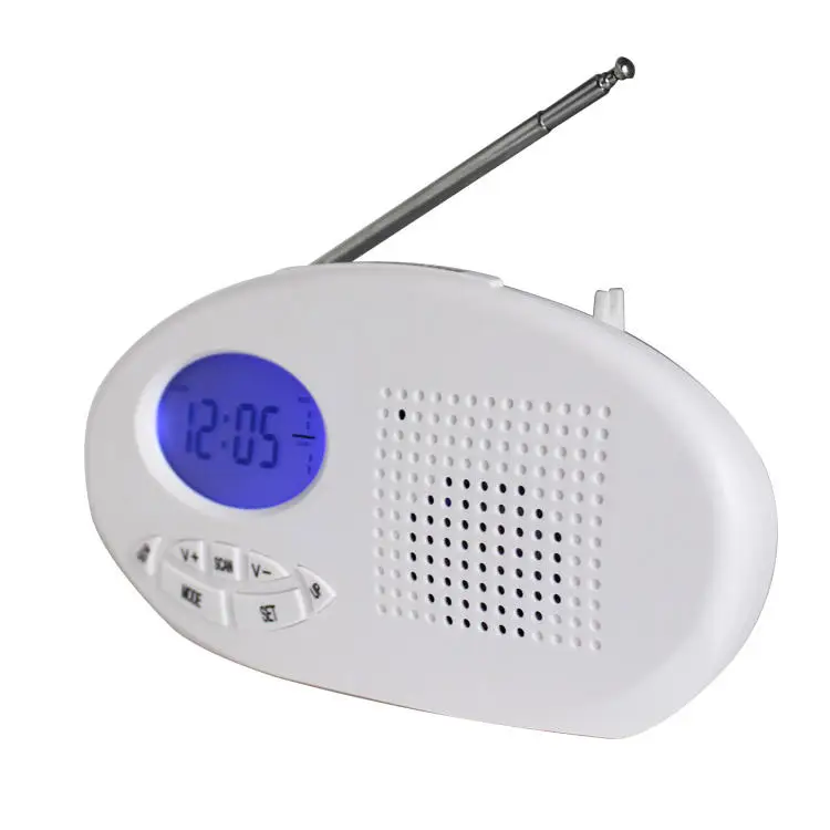 Guaranteed Material Time Alarm Calendar Function Blue LED Backlight Digital FM Radio Alarm Clock