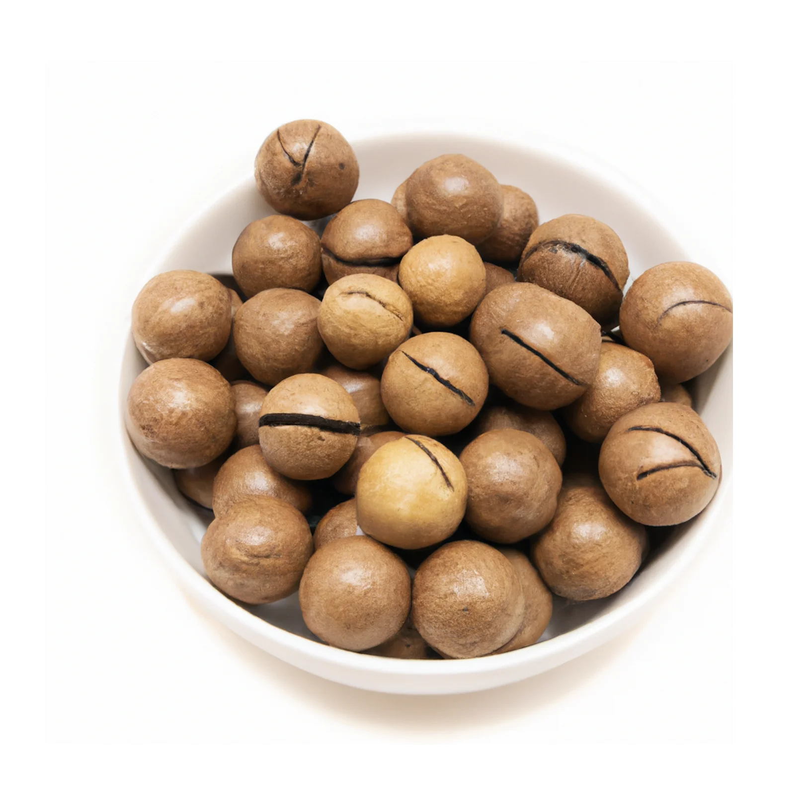 Macadamia Nuts Raw Salted Roasted Maca Powder Healthy Food Macadamia in Shell