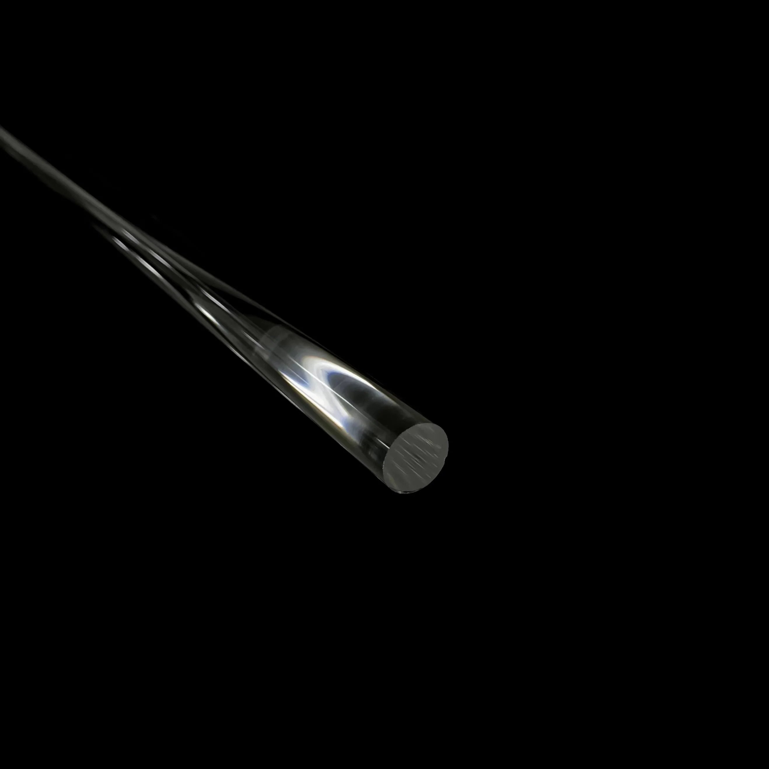 Wholesale High Purity Optical Fiber Fused  Clear glass stick Glass rod Quartz Rod