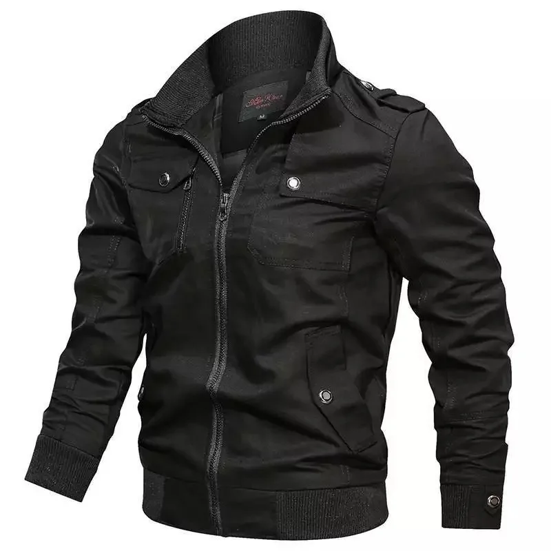 OEM Service Pakistan Manufacturer Top Selling 2021 Windproof Quilted Flight Jacket Side Pocket Thin Bomber Jacket