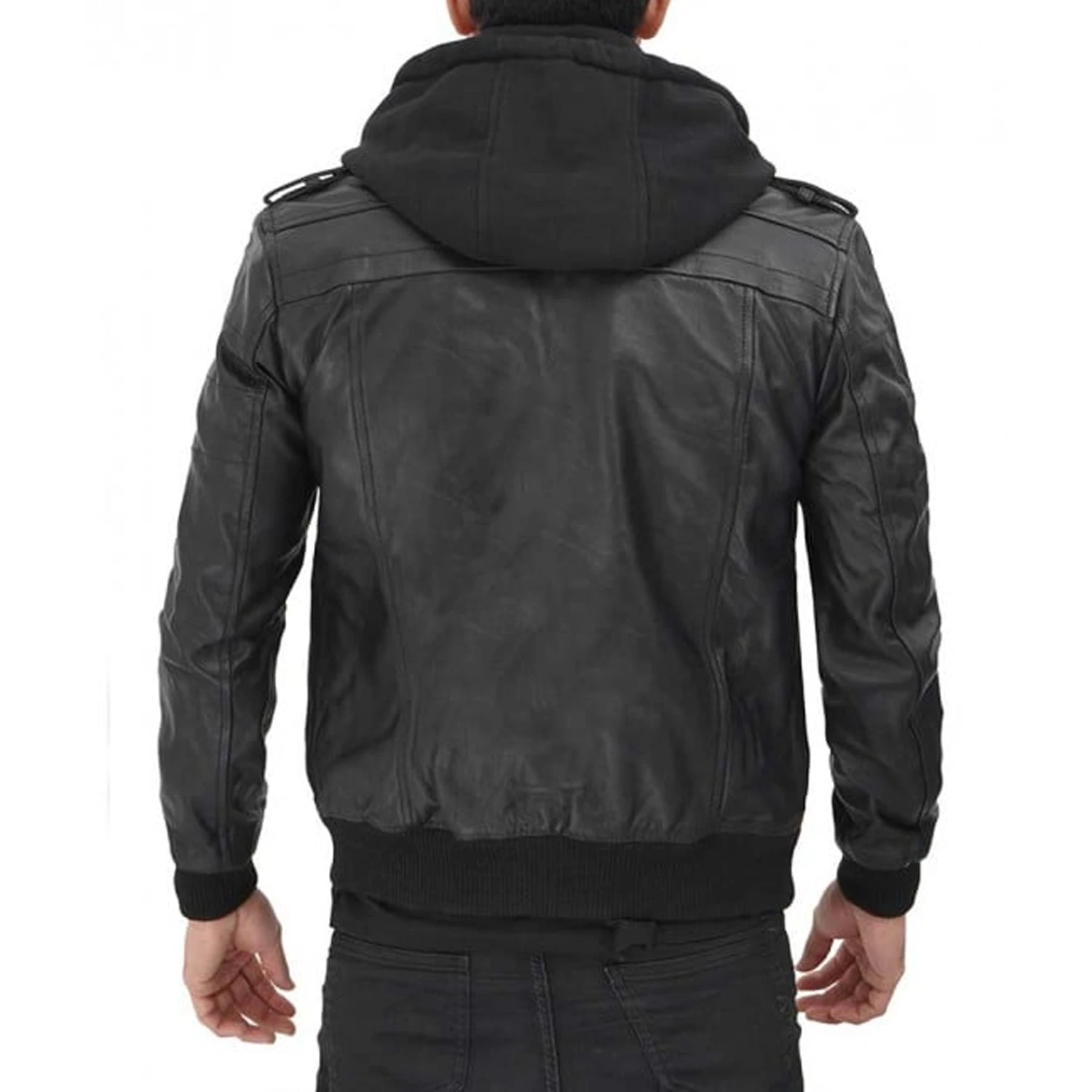 Solid Color raw  autumn Vintage lapels old leather coats first layer cowhide leather jacket for men and womens