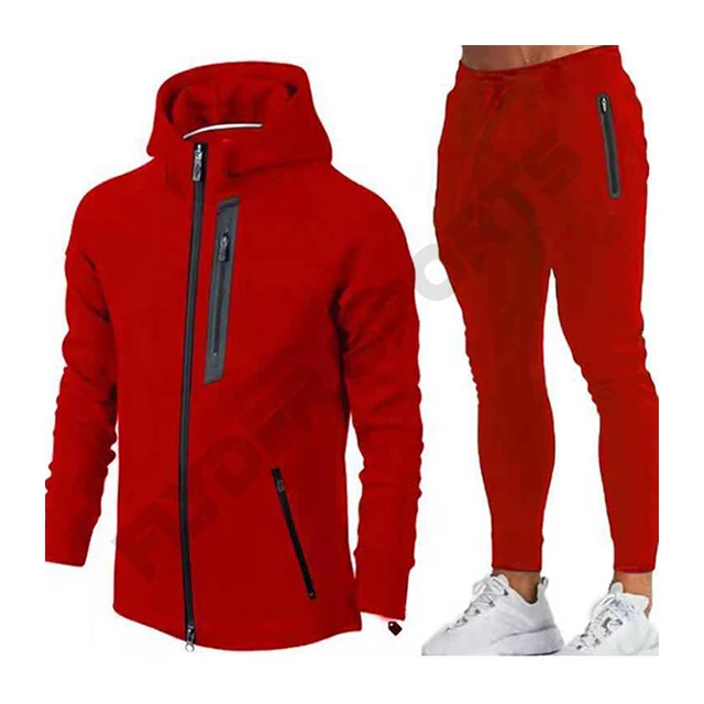 Design Customized Quality Men Tracksuit  Custom Made Men Sweat suit for Jogging Tracksuit Wholesale