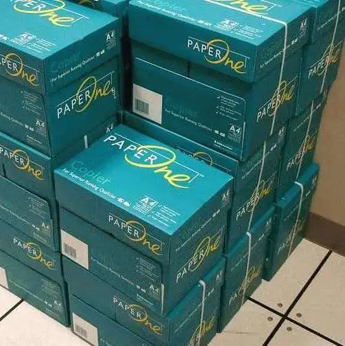 Wholesale 70gsm 75gsm 80gsm Hard A4 Copy Bond print Paper Draft Double White Printer Office Copy Paper Ready for Supply