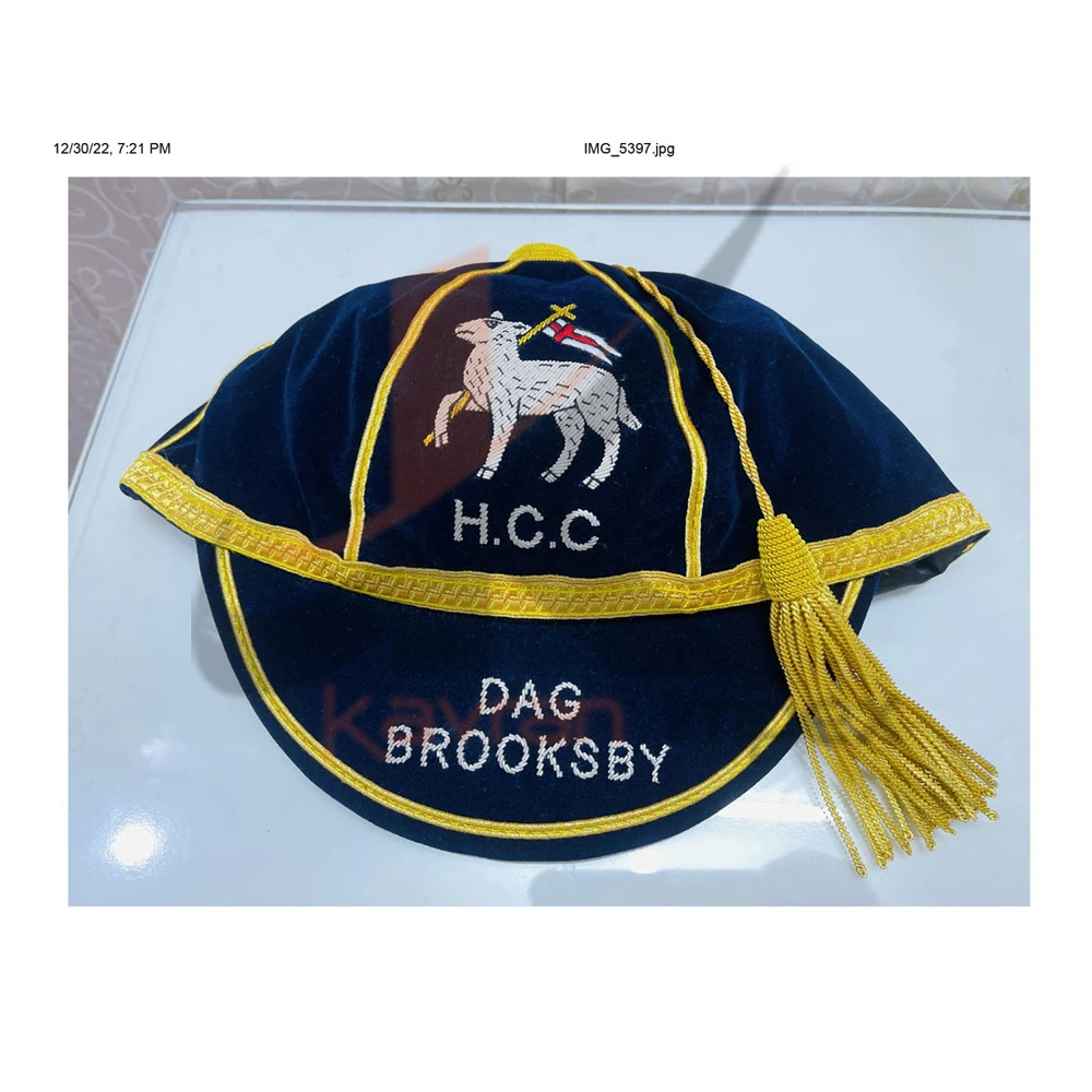 Rugby presentation caps, cricket honours caps, Hight Quality Honours Caps