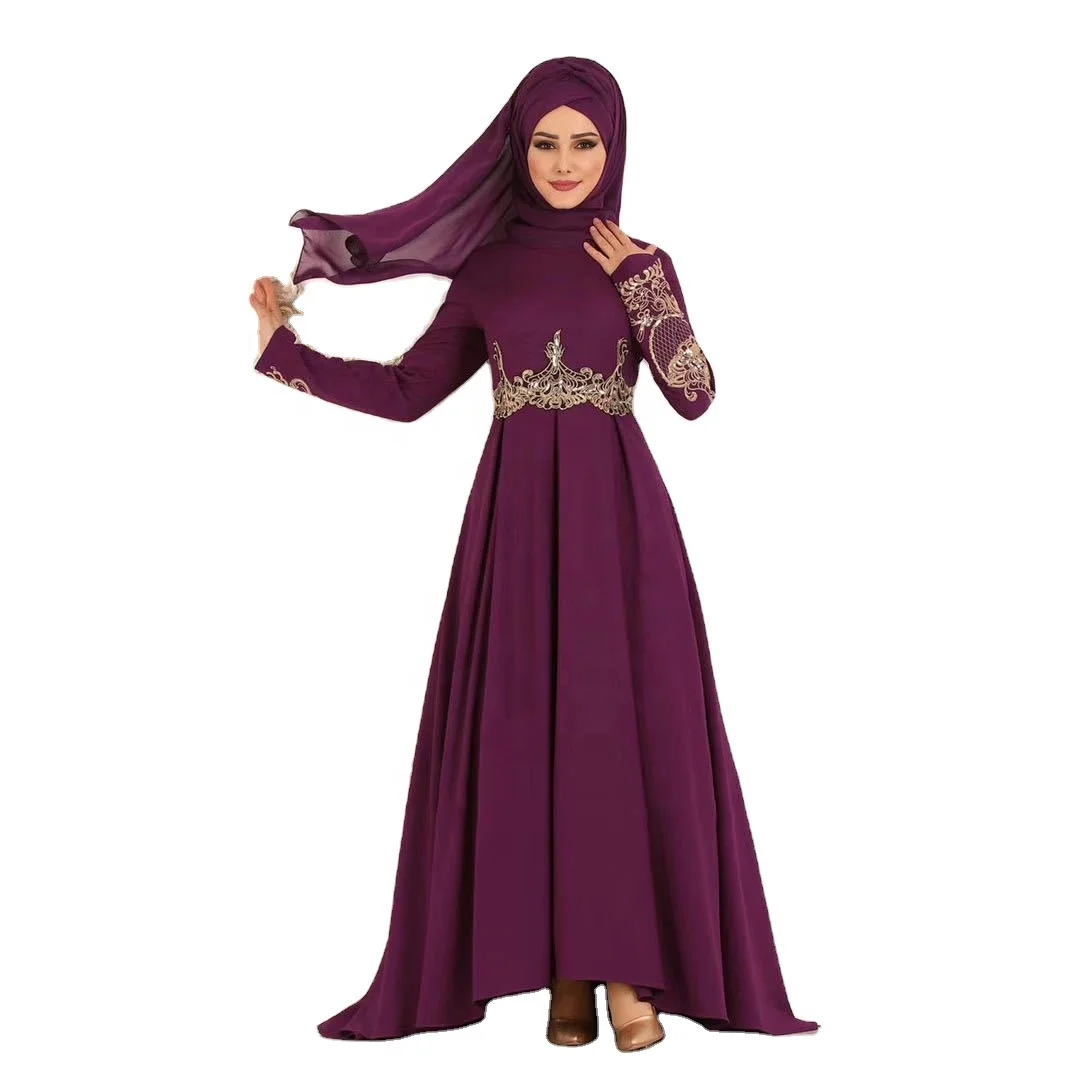 Muslim Islam Clothing Ramadan Dresses Caftan Moroccan Long Robe Turkey Kaftan Loose Maxi Hijab Dress Women Abaya Dubai 2023