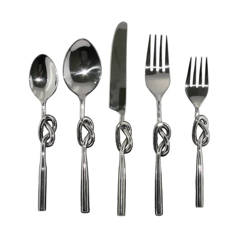 Hot Selling High Quality Metal Flatware Hand Forged Cutlery Set For Home Hotel Restaurant Table Decoration