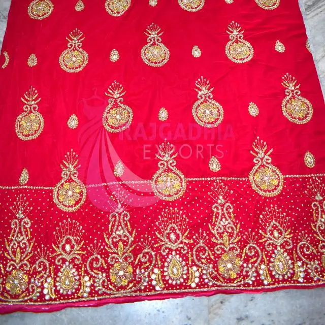 Hot Selling African George Wrapper for Party George Lace Fabric with Sequins High Quality Lace Women Silk ODM Adults Africa