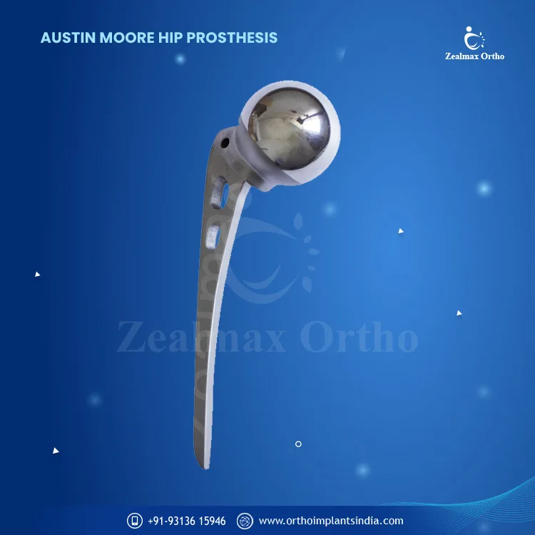 Zealmax Ortho лидер продаж индийский поставщик высококачественный протез бедер из нержавеющей стали Остина Мура