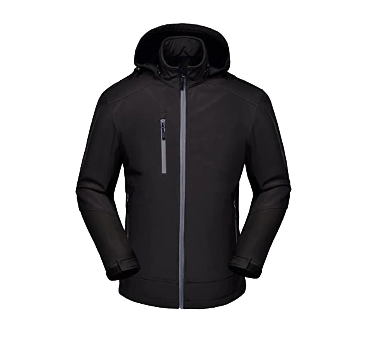 2022 Running Jacket Mens Soft Shell Tactical Jacket, Black Softshell Casual Work Waterproof Rain jacket