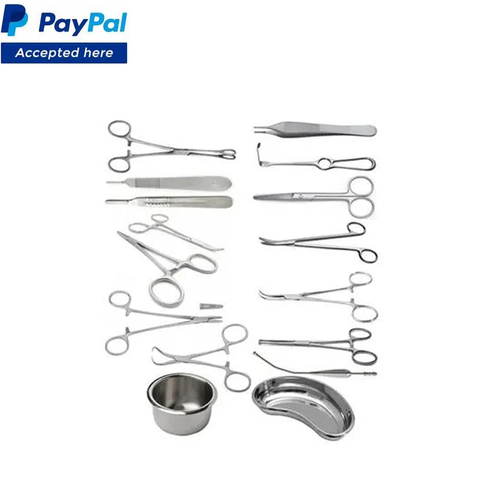 Наборы одноразового использования пакистанские хирургические инструменты набор для мелкой хирургии ножницы щипцы от SIGAL MEDCO