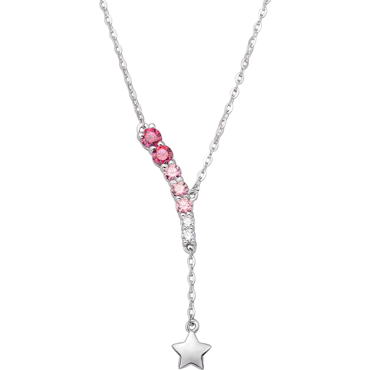 Custom Made Jewelry Jewellery Fashion Jewelry Star Pendants Charms for Women Necklace 925 Sterling Silver OEM ODM Elegant N/A