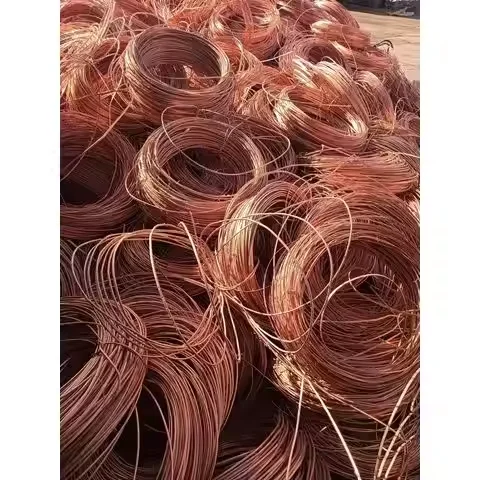 Wholesale Bright Copper Wire Scrap Red Cheap Pure Copper Wire per Ton