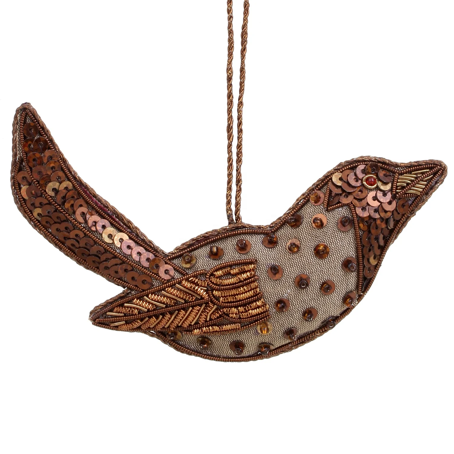 Handmade Handcrafted Embroidered Beaded Velvet satin Christmas Decorations Ornament Santa  Socks   Panther  Elephant  Customized