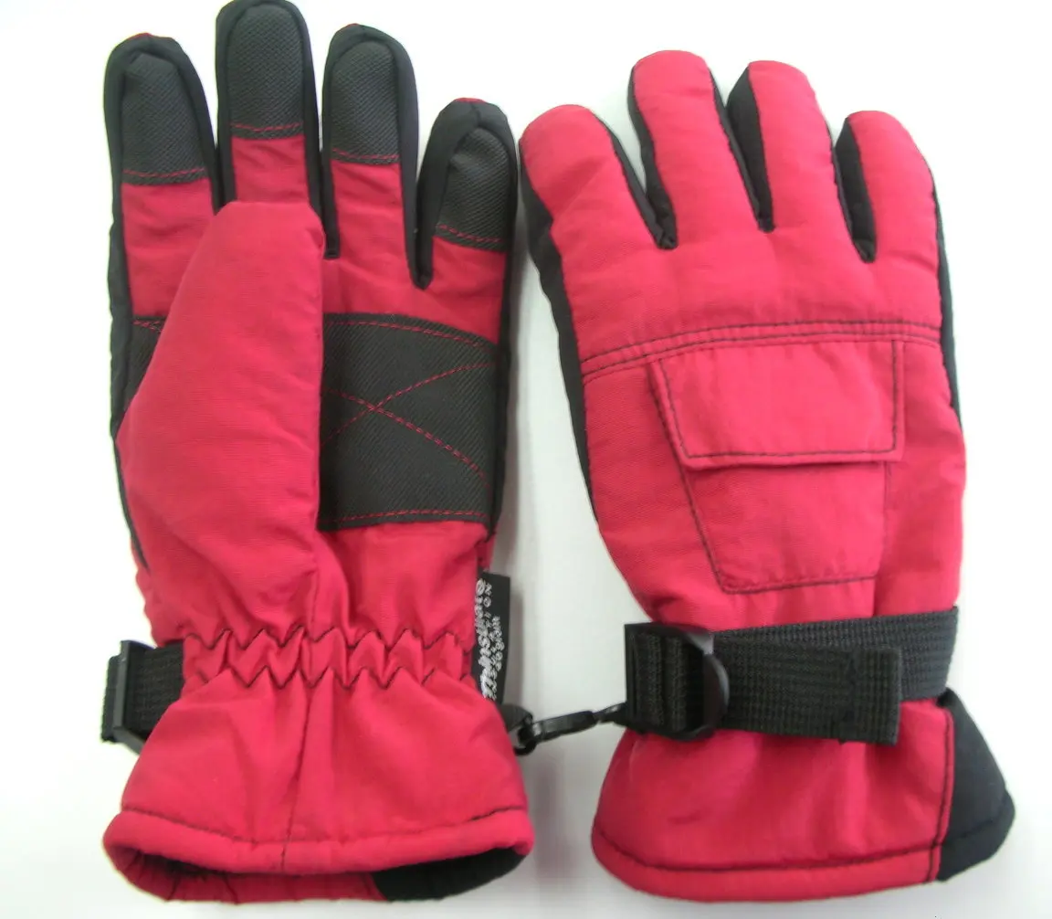 Спортивные лыжные перчатки, водонепроницаемые теплые лыжные перчатки для взрослых