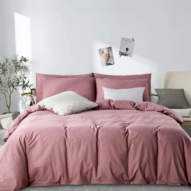 Pure White Wholesale home textile 100% Pure Cotton Ultra-soft Lightweight GOTS Certificate Custom Design King Size Duvet Covers