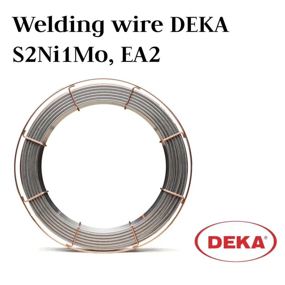 High-Quality Universal Welding Wire DEKA S2Ni1Mo, EA2, 28 kg Eco-Friendly Polished Welding Wire From Manufacturer