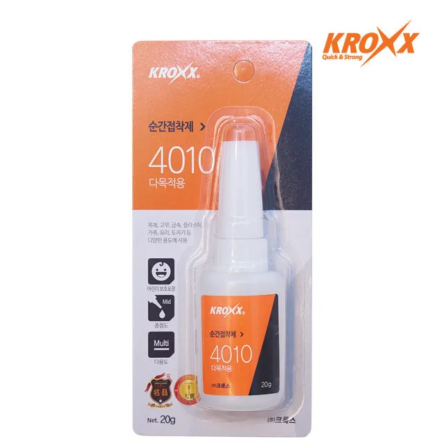 KROXX 4010 BRAND HOT SELLING ITEM RUSSIA CHINA FAMOUS SUPER GLUE ADHESIVE Cyanoacrylate STRONG FAST