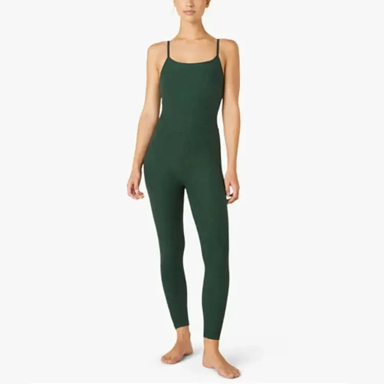2023 OEM Hot Sale Wholesale Bulk Price Sports Jumpsuit One Piece Sleeveless Bodysuit For Women