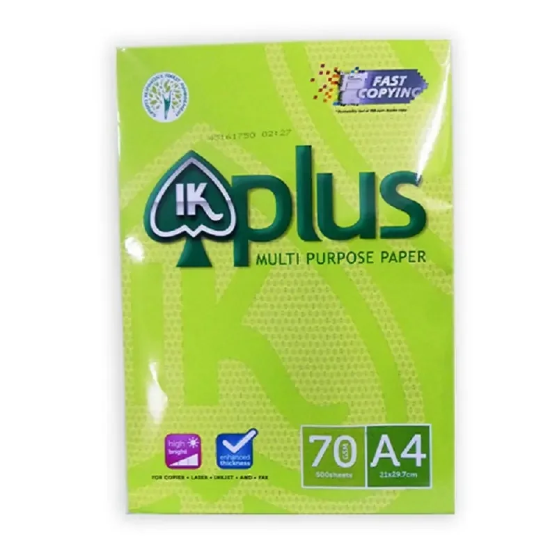 Multipurpose IK Plus A4 Copy 80 gsm / White A4 Copy Paper a4 paper 70g 80g