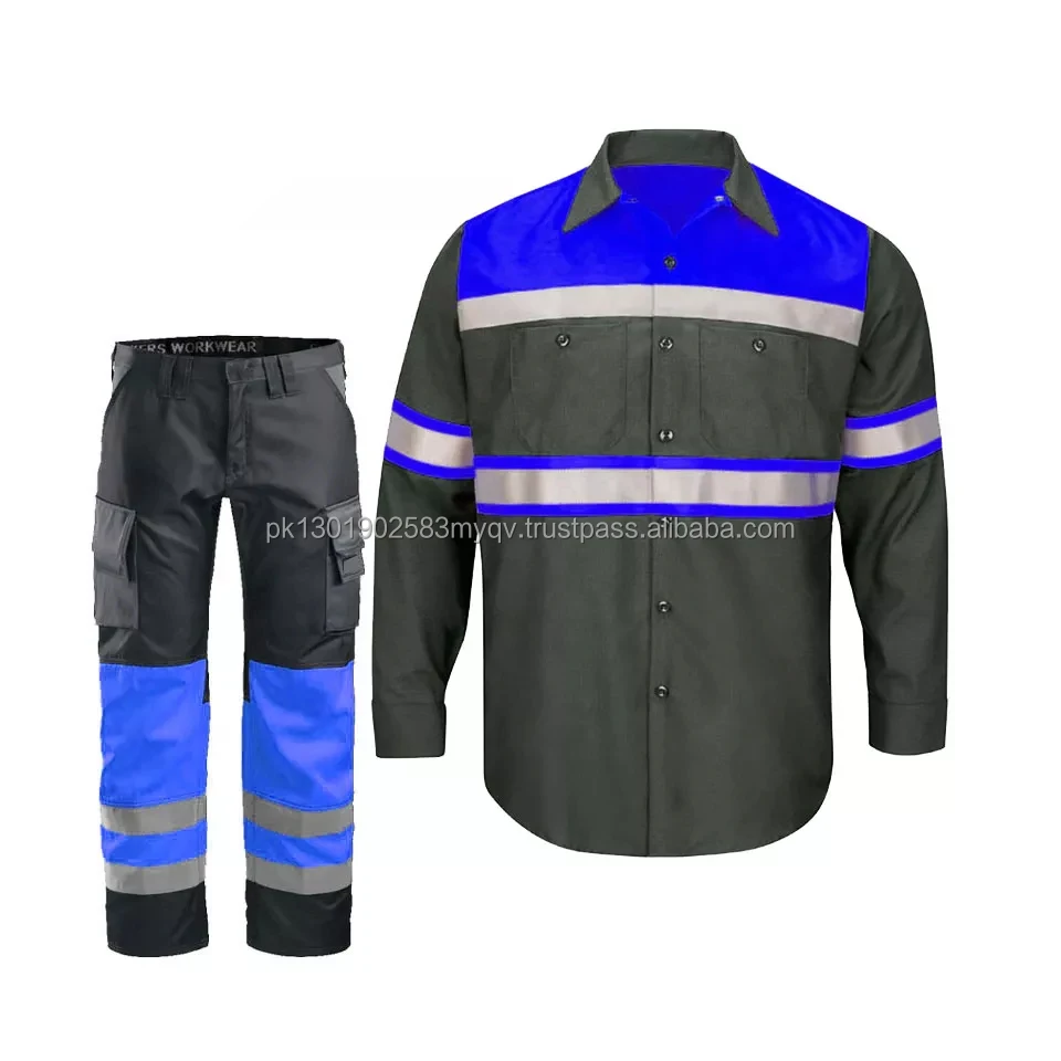 Рабочая одежда с высокой видимостью, униформа для мужчин и женщин, Рабочий Комбинезон, костюм для мастерской, Одежда большого размера
