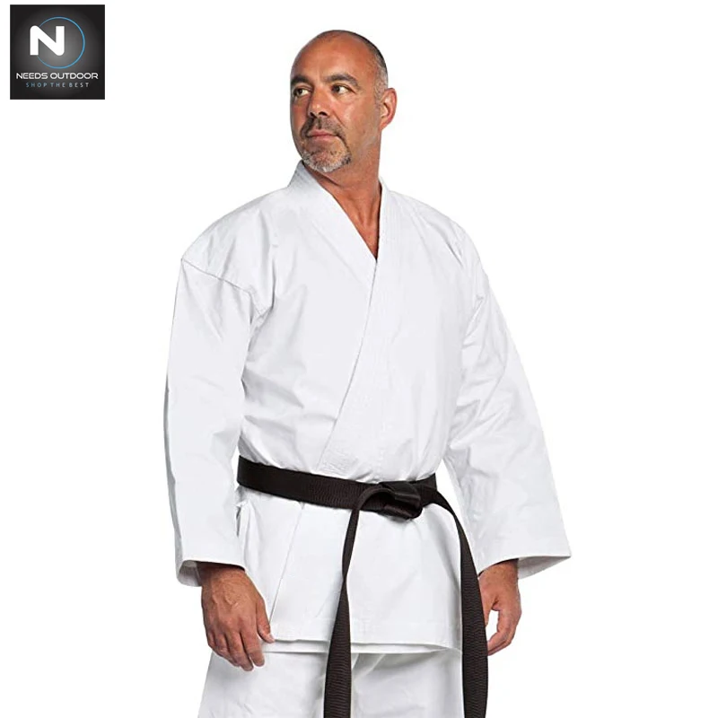 High Quality Bjj Gi Contrasting Color Stitching Bjj Gi Uniform in New Design With Custom Logo Bjj Gi Uniform By NEEDS OUTDOOR