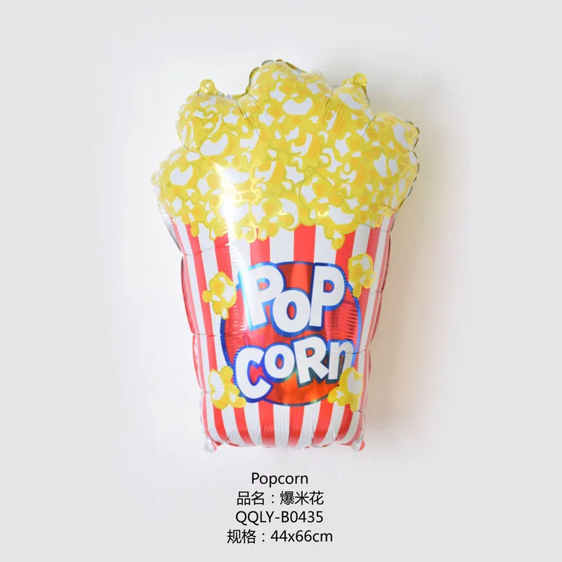 Longstar Dessert balloons donuts phi popcorn hot dog king cones birthday ice cream hamburgers Foil Balloon Series