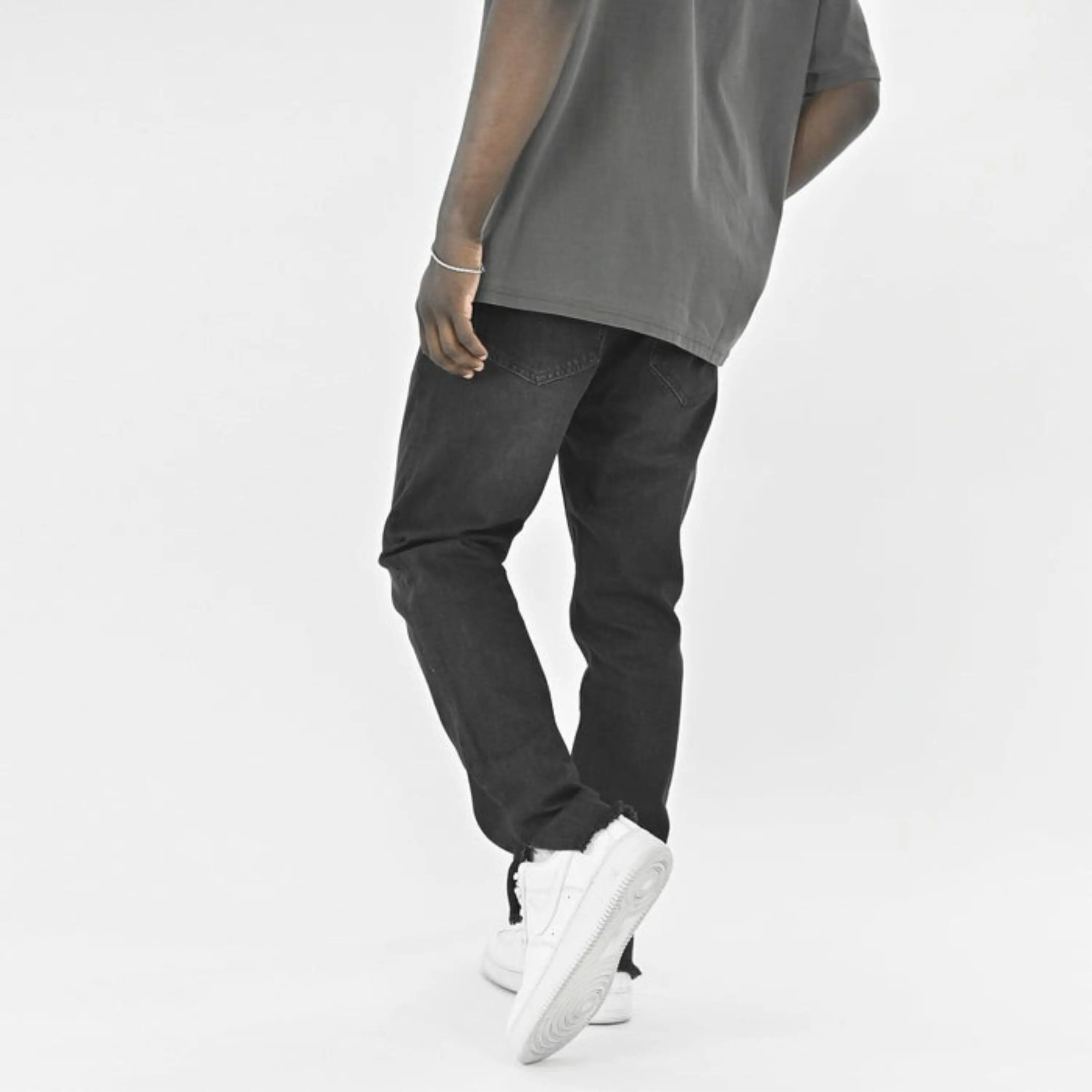 Customize Men Jeans Denim Manufactures Straight Casual Slim Fit Pant Boys Stretch Jeans Men Zipper Fly Closure Skinny Jeans