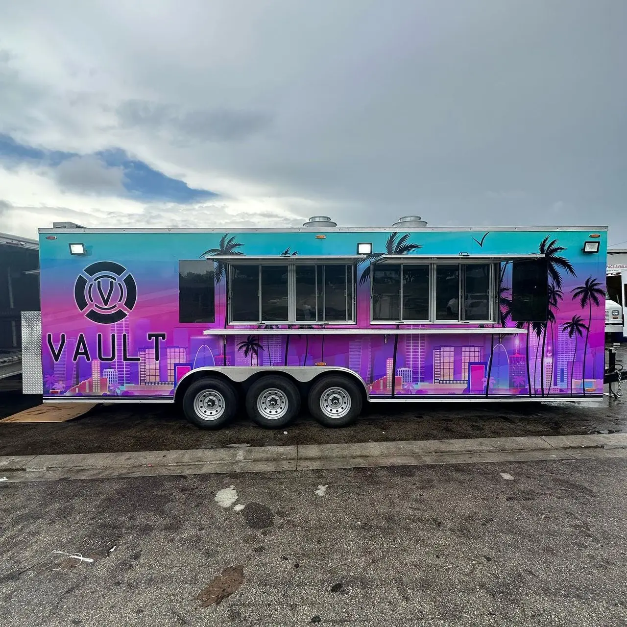 New Design Fully Equipped Food Trailer