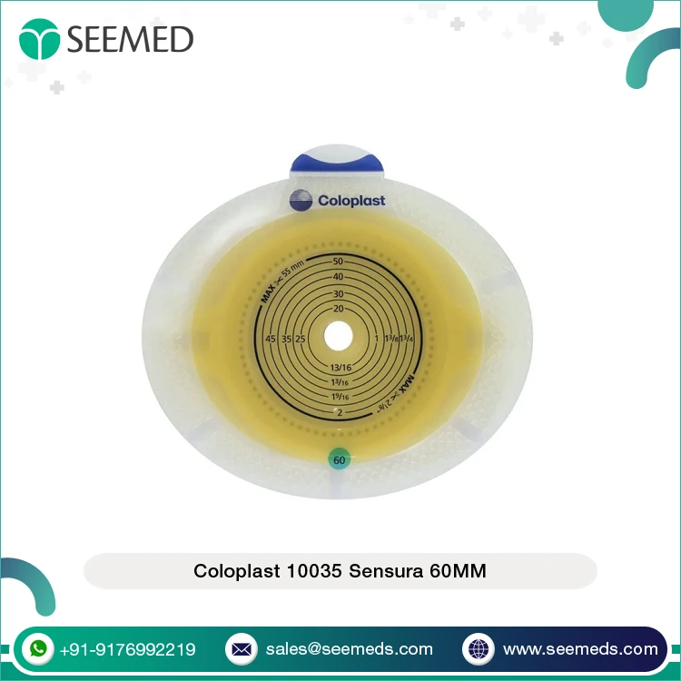 Ostomy Dressing/ Interactive Dressings Use Plastic Coloplast 10035 SenSura 60mm Extended Wear Baseplate 60mm