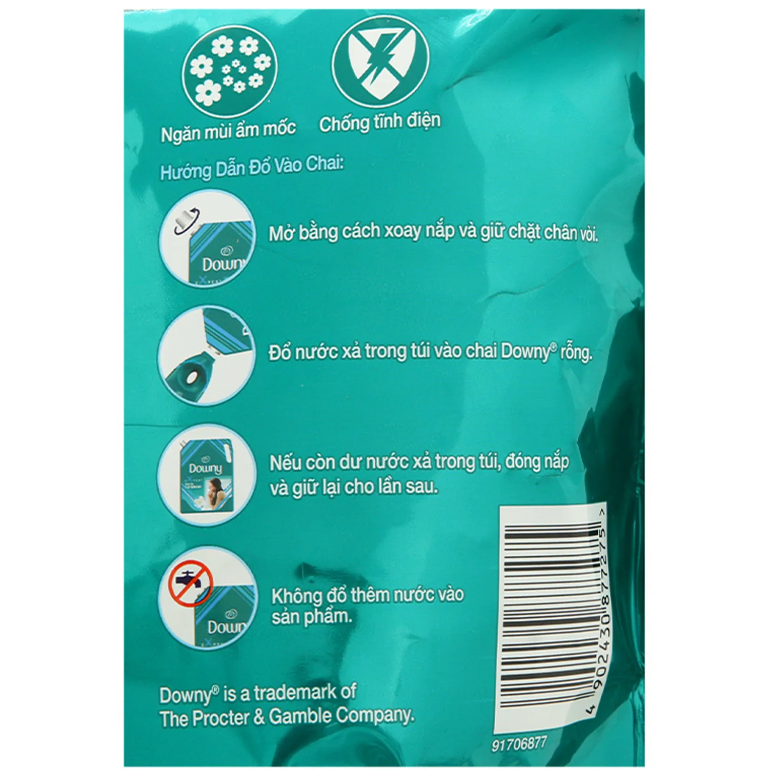 Good price Dow-ny fabric conditioner softener 2.3L (Expert Indoor) Household Cleaning - Fragrance  booster liquid after washing