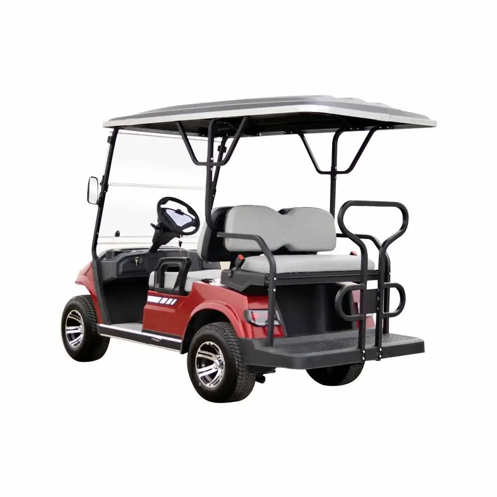 Independent Suspension Aluminum Frame Aluminum Pedal Electric Golf Cart With Professional Meter For Sale