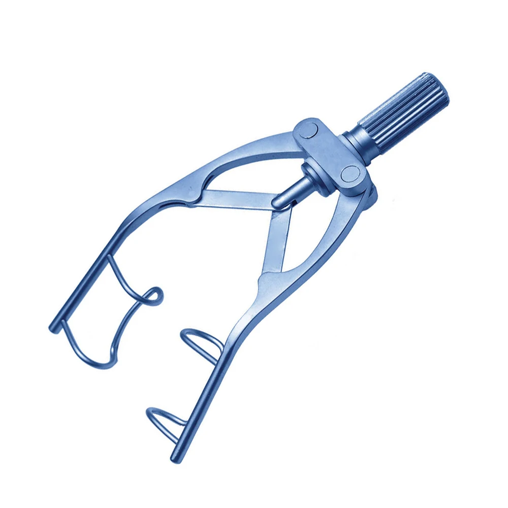 Professional Eye Speculum K-Wire Adjustable Eye Speculum With Kratz Style Open Wire Blades Adjustable Eye Speculum