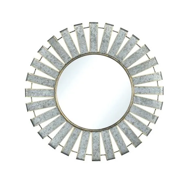 Decorative Wall Mirrors Sunburst Shape Hanging Art Ornament Home Decor for The Living Room Bathroom Bedroom and Entryway