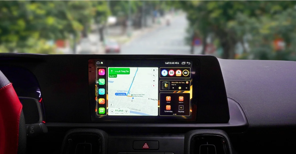 The car journey Tracking standard GPS GLONASS positioning all routes with any weather condition in Android screen H2 2K Sound